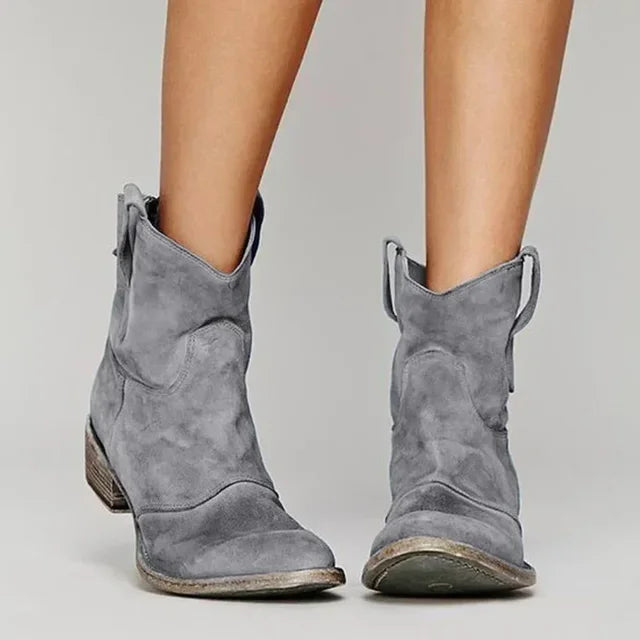Modiva™ | Vintage cowboy ankelstøvler